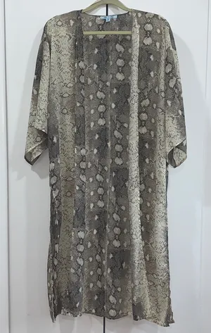 She & Sky Snakeskin print cardigan thumbnail 1