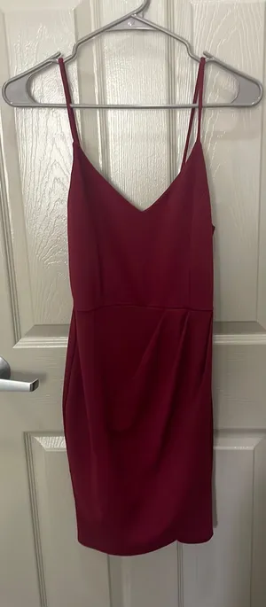 Lulus red mini dress thumbnail 1