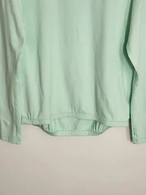 Lululemon Healthy Heart Mint Green Pullover Approx Medium to Large Flaw thumbnail 4
