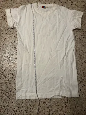 Free people beach oversized off white tshirt dress small thumbnail 8
