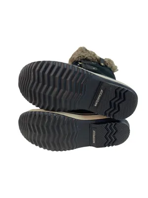 -Sorel Joan of Arc Snow Boots Womens Size 8 Black Waterproof Winter Faux Fur thumbnail 9