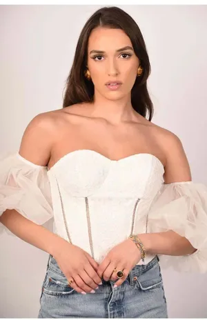 Akalia CHLOE OFF SHOULDER BUSTIER thumbnail 3