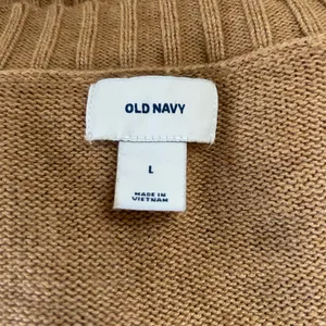 Old Navy Rib Trim V-Neck Sweater Camel Color Size Large thumbnail 4