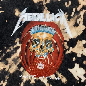 Metallica Bleach Dye T-Shirt thumbnail 2