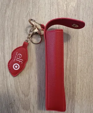 ELF Keychain for lipgloss/makeup with mirror new thumbnail 3