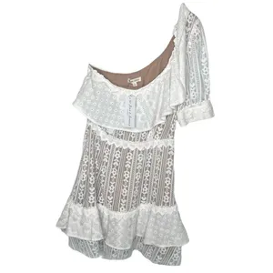 New Boho Romantic For Love & Lemons Lovebird Mini Dress Size S thumbnail 2