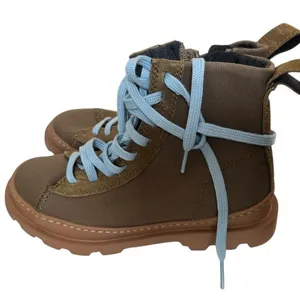 Camper Brutus Organic Cotton & Leather Boots Green 35 (US‎ 5) thumbnail 4