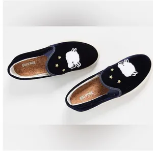 Soludos Velvet Sheep Sneaker in Midnight Blue US 8 thumbnail 8
