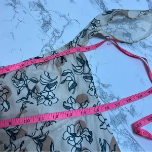 Yireh Lina maxi‎ dress in magnolia Sz M off the shoulder Sz M thumbnail 8