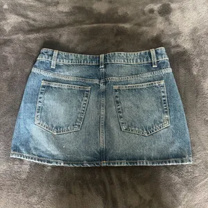 ZARA Denim Mini Skirt thumbnail 4