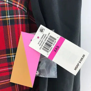 Riley & Rae Estelle‎ Plaid Dress Mini Size XXS thumbnail 6