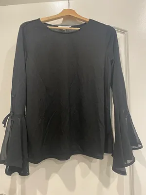 Lauren Conrad Bell Sleeve Top thumbnail 1