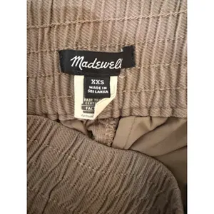 NWT Madewell Drapeweave Carley Wide Leg Pants XXS Brown Pull‎ On High Rise thumbnail 7