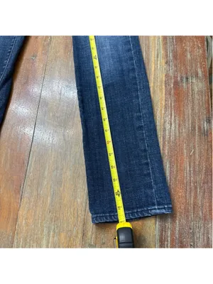 J Crew Blue Denim Straight Leg Jeans Size 27 Short thumbnail 8