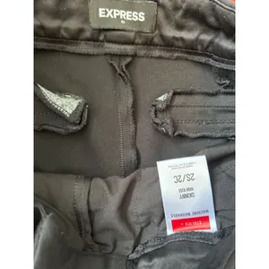 Express Black High Rise Skinny Stretch‎ Ankle Dress Pants Size 2S/2C Ponte thumbnail 4