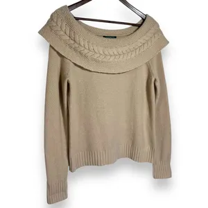 Lauren Ralph Lauren Lambswool Angora Rabbit Hair Cashmere Blend‎ Knit Sweater M thumbnail 2