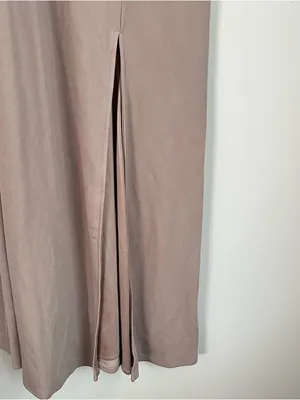 Birdy Grey Kira One Shoulder Bridesmaid Dress Size Small Taupe thumbnail 5
