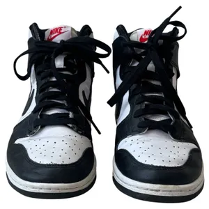 Nike Dunk High "Panda" Black White DD1869-103 High Top Sneakers Capsule‎ 8.5 thumbnail 4