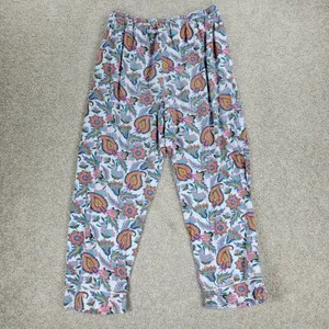 Soft Surroundings Harbor Orleans Pajamas Womens XS Floral Paisley Sleepwear thumbnail 4