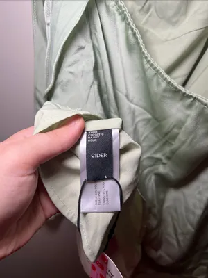 Cider Green Ruffled Sweetheart Neckline Mini Dress thumbnail 6