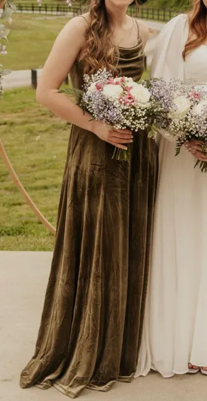 David's Bridal Bridesmaid Dress thumbnail 1