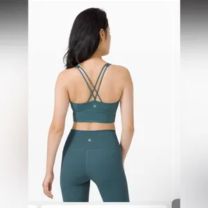 Lululemon NWT Free to Be Longline Bra / Burnt Orange thumbnail 4