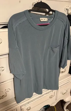 Shirt Blue Size L thumbnail 1