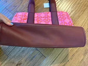 Tory Burch NWT Ella printed 4t tote bag honey suckle classic thumbnail 6
