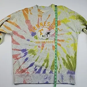 Tailgate -810 Womens Tennessee Volunteers Football Tie Dye Pullover Sweatshirt S thumbnail 8