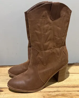 Mia Brown Cowgirl Boots Size 8.5 B30‎ thumbnail 1