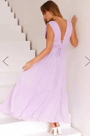 Hello Molly Purple Maxi Dress thumbnail 2