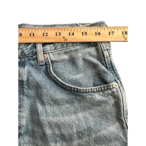 We The Free‎ People Women's Size 30 High Rise Denim Shorts Button Fly #GG4-5 thumbnail 8
