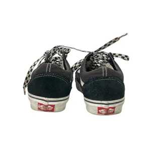 Vans Women's Black Lace Up Low Top Skate Skateboarding Sneakers Shoes Size 7.5 thumbnail 3