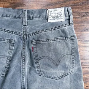 Levi’s • WellThread® High Loose Women's Jeans baggy wide leg Silver Bloom grey thumbnail 11