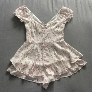 Altar’d State Floral Mini Romper thumbnail 2