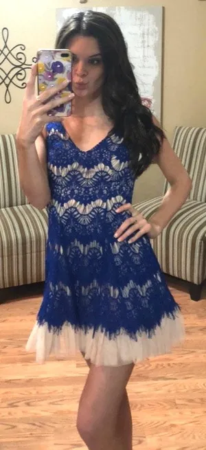 B Darlin Short Homecoming Dress thumbnail 2