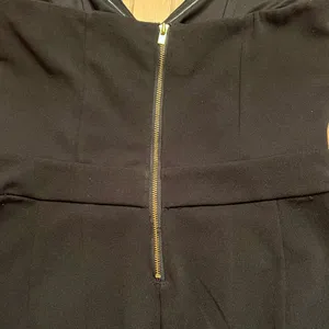 Express Strapless Sweetheart Neck Slant Pockets‎ Stretchy Jumpsuit Black Size 2 thumbnail 14