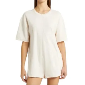 Free People FP Movement Women’s Size S Bleached Clay Hot Shot Tee T-Shirt Romper thumbnail 5