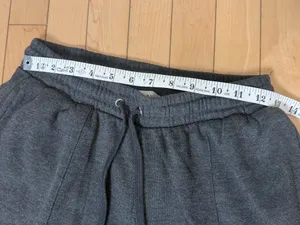 RAE DUNN Charcoal Grey Wide Leg Sweat Pants Size XS thumbnail 6