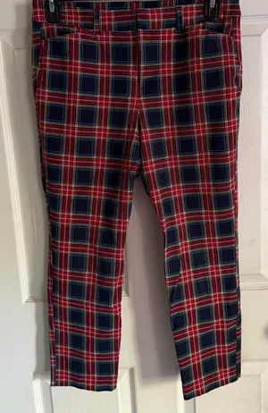 Old Navy Plaid Pants thumbnail 1