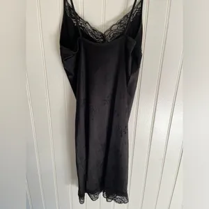 Motel Rocks Slip Mini Black Lace Dress thumbnail 2