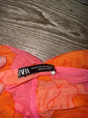 ZARA Corset Top Floral thumbnail 3