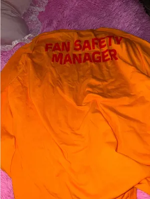 Super Bowl 2021 Long Sleeve Orange Size L thumbnail 2