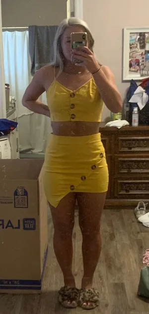 Zaful Yellow Set thumbnail 1