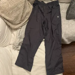 FILA Y2K vintage grey swishy track pants thumbnail 3