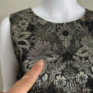 DKNY Metallic Damask Top Size 12 thumbnail 8