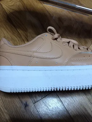 Nike Court Vision Light Cognac Platform Sneakers thumbnail 2