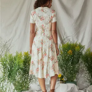 Christy Dawn The Sebastian Dress Floral Vintage Midi thumbnail 4