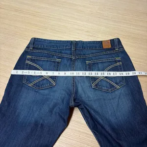 Buckle BKE Jeans Culture Boot Cut Flare Womens 32x31.5 Blue Denim Western Boho thumbnail 6