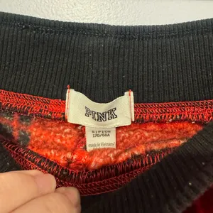 Red and black plaid‎ Victorias Secret pink soft sleep shorts thumbnail 2